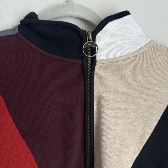 Rodd and Gunn Men's 1/4 Zip Sweater Large Colorblock Cotton WNWN - Picture 6 of 10